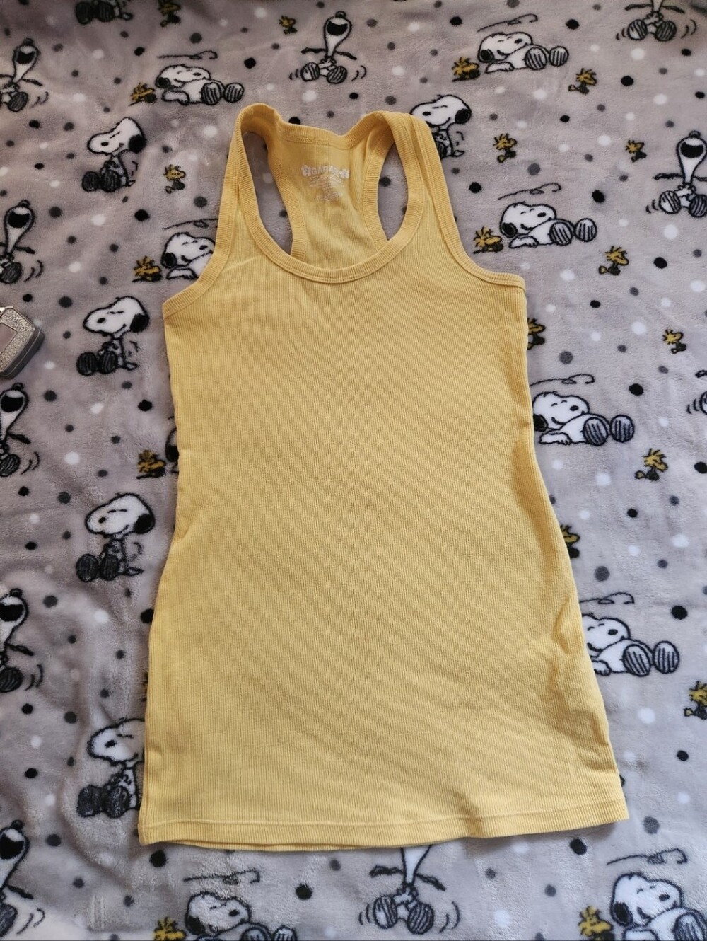 💙2/$8💙 Garage Y2K Ribbed Yellow Tank Top